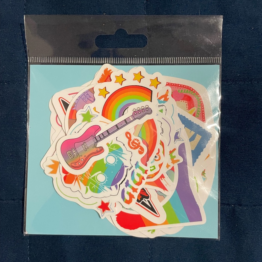 Authentic Pop Mart Peach Riot Rainbow Riot Series Sticker Set New